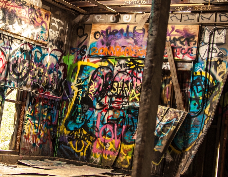 Graffiti Covered Walls | GypsyPictureShow/Shutterstock