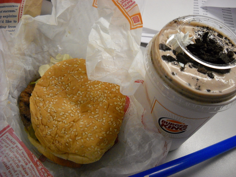 Burger King's Oreo Shake | Flickr Photo by MBK (Marjie)