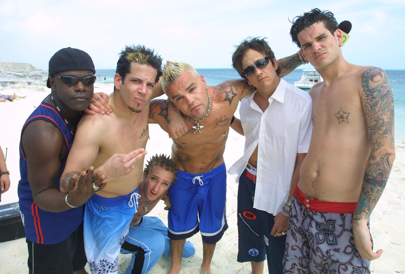 Crazy Town Gets Crazy in Cancun – 2001 | Getty Images Photo by Scott Gries/ImageDirect