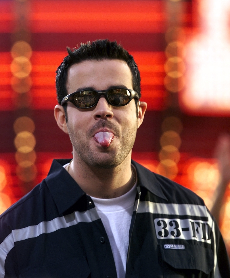 Carson Daly Gets Cheeky – 2000 | Getty Images Photo by Ethan Miller