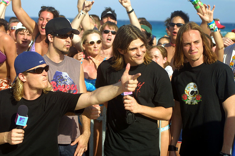 Puddle of Mudd Gets Ready to Rock – 2002 | Getty Images Photo by Scott Gries