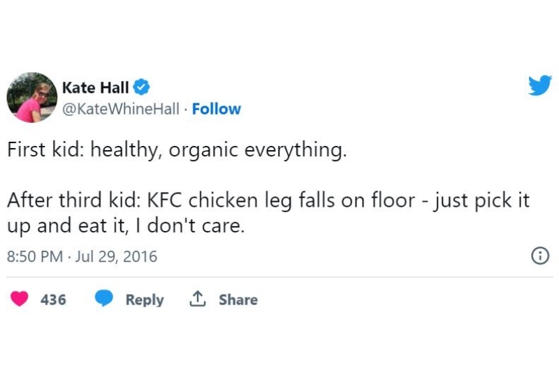 The Mom With a Fast Food Kick | Twitter/@KateWhineHall