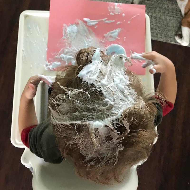 The Mom With a Big Mess to Clean Up | Instagram/@toddlersaretyrants