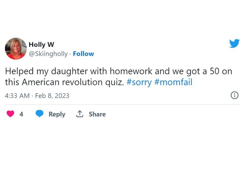 The Mom Who Didn’t Quite Know Her Stuff | Twitter/@Skiingholly