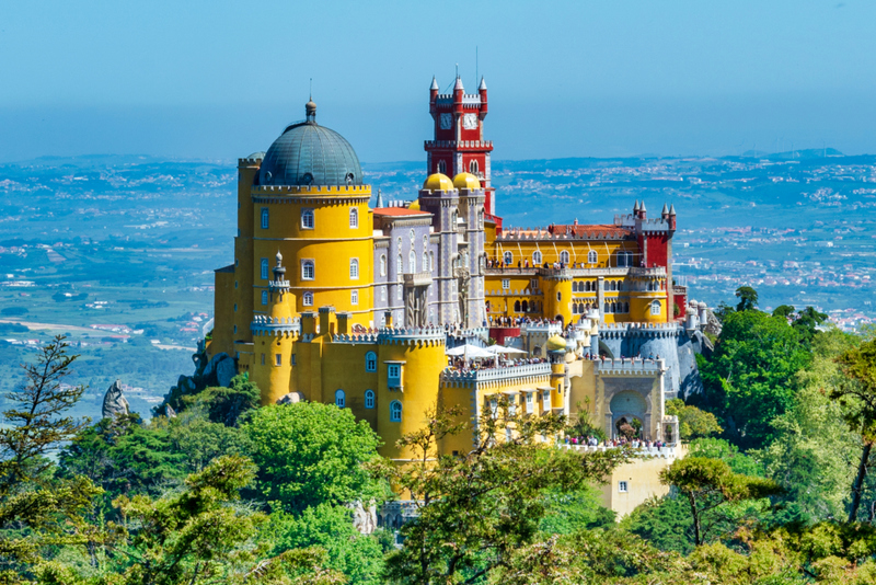 Pena Palace – Sintra, Portugal | Getty Images Photo by Starcevic