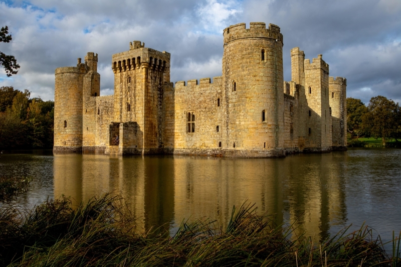 Bodiam Castle – East Sussex, England | Alamy Stock Photo by Belis Lore Photography