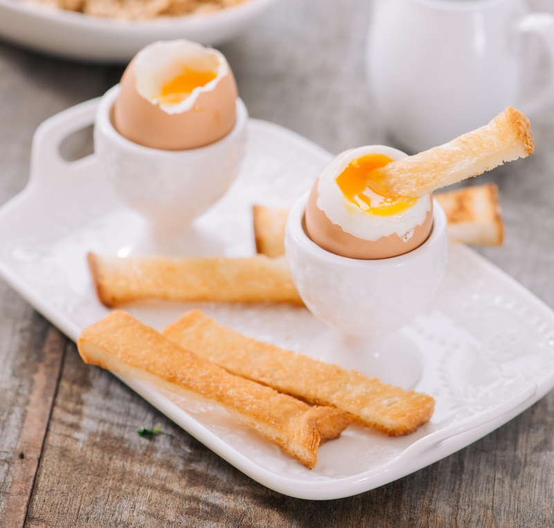 Eggs and Soldiers | Alamy Stock Photo