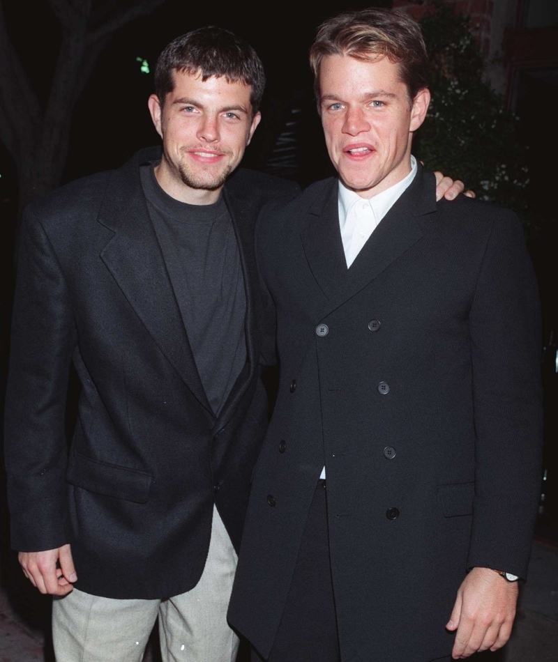 Matt Damon and His Brother Kyle | Getty Images Photo by Denny Keeler