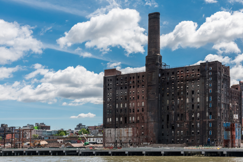 Abandoned Domino Sugar Factory — Brooklyn, New York | Getty Images Photo by EPasqualli