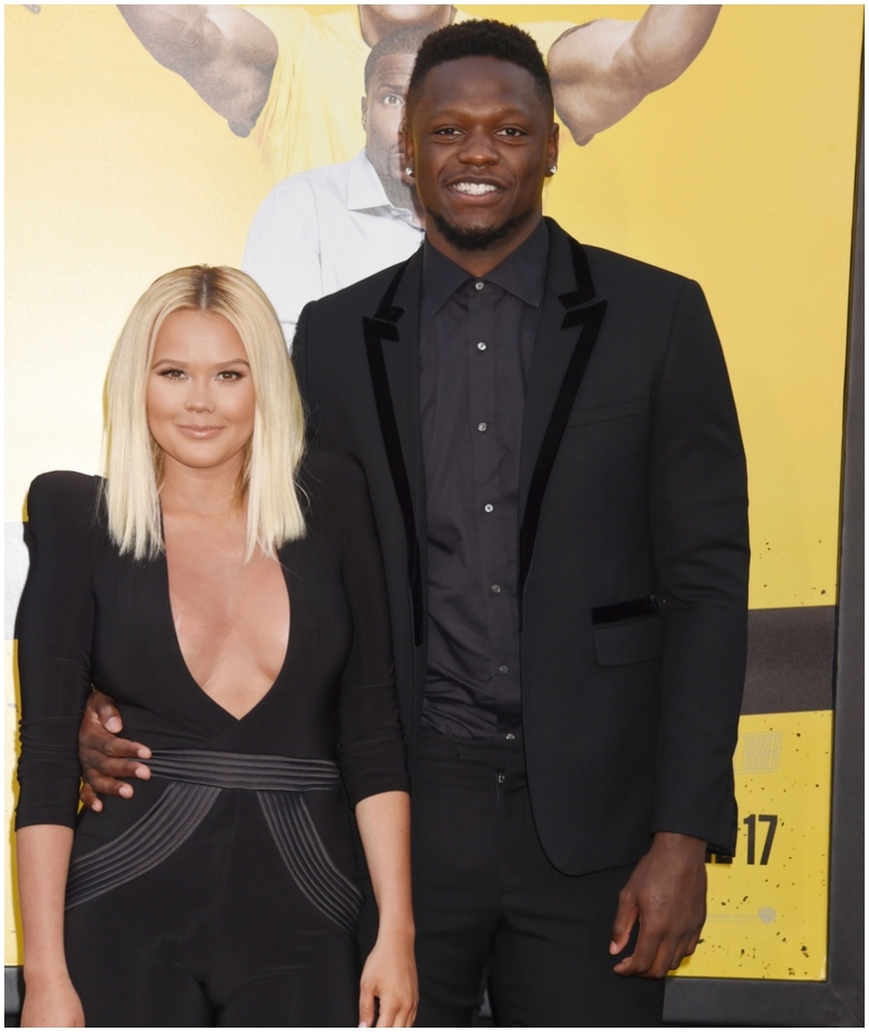 Kendra Shaw & Julius Randle | Getty Images Photo by Jeffrey Mayer/WireImage