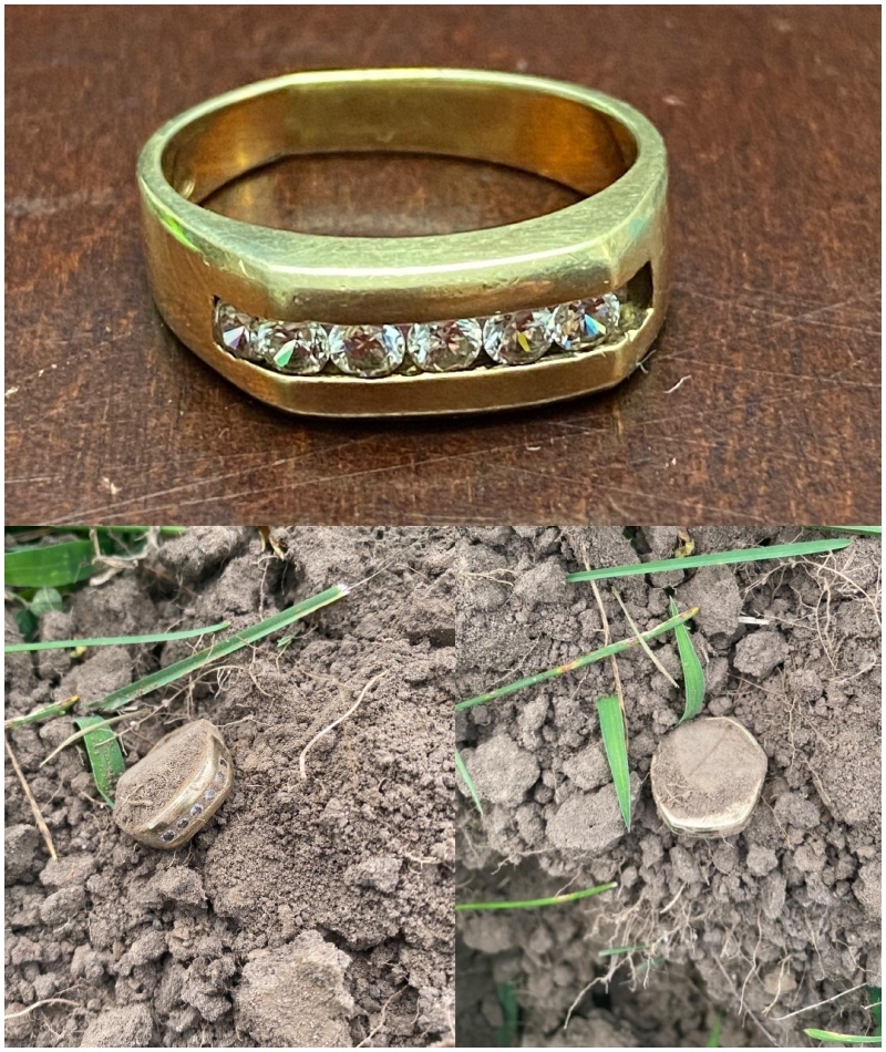 A Gold Ring With Diamonds | Reddit.com/Djalohr