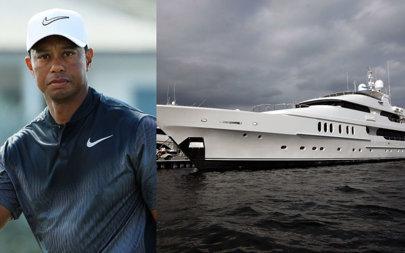 Tiger Woods – Privacy Yacht, Estimated $20 Million | Getty Images Photo by Mike Ehrmann & Joe Raedle