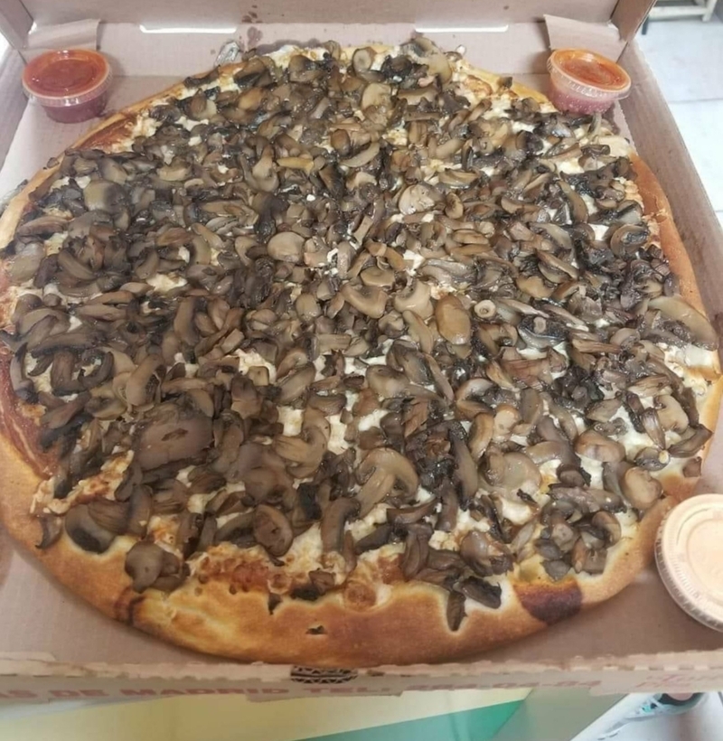 Mushroom Pizza Mmmmm, Mushrooms! | Reddit.com/elliottb89