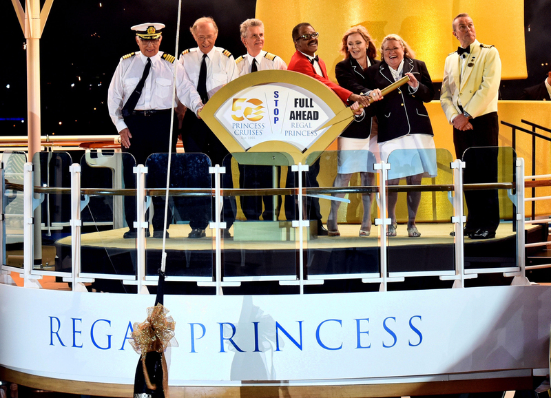 The Cast Became Godparents to the Princess Cruise Ships | Alamy Stock Photo