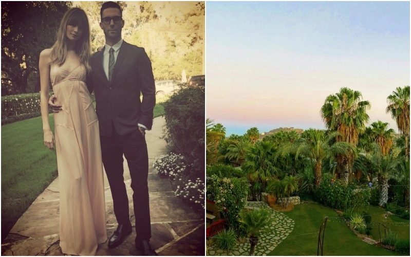 Adam Levine and Behati Prinsloo | Instagram/@behatiprinsloo & @caylyn.san.diego