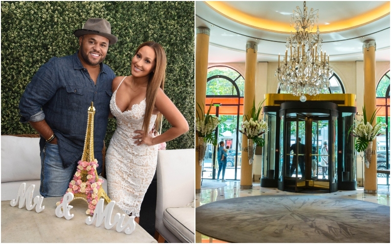 Adrienne Bailon and Israel Houghton | Getty Images Photo by Vivien Killilea & Alamy Stock Photo