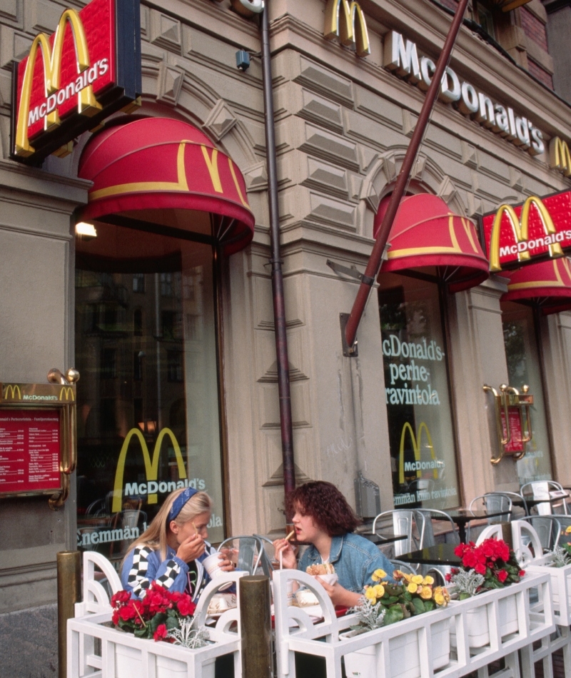Finland's First McDonald's | Getty Images Photo by Nik Wheeler/Corbis