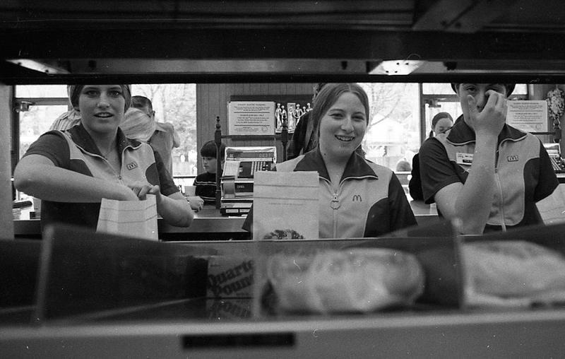 McDonald's Employees in the Early '70s. | Getty Images Photo by Stephanie Maze/San Francisco Chronicle/Hearst Newspapers