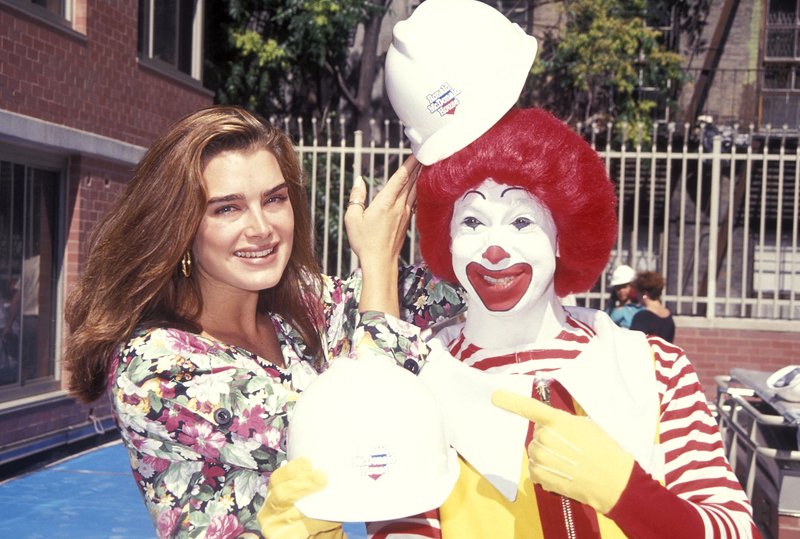Brooke Shields at Ronald's Quarters | Getty Images Photo by Ron Galella, Ltd./Ron Galella Collection