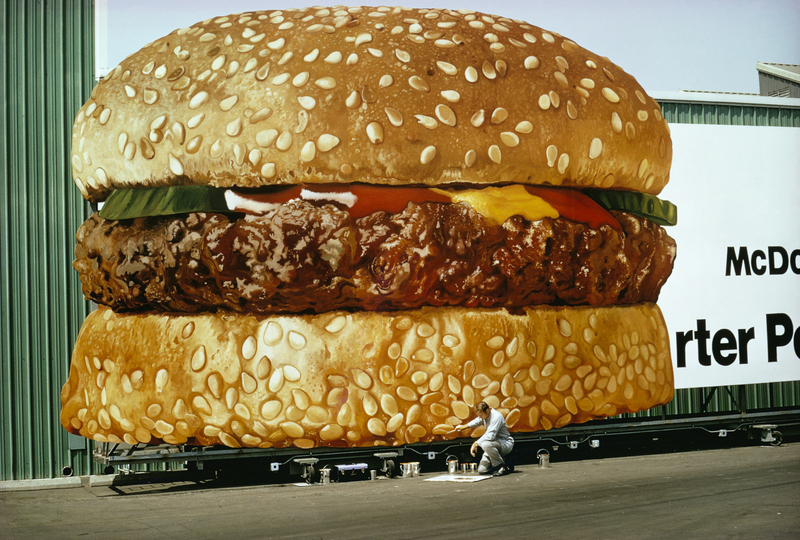 Big Burger Billboard | Getty Images Photo by Robert Landau/CORBIS