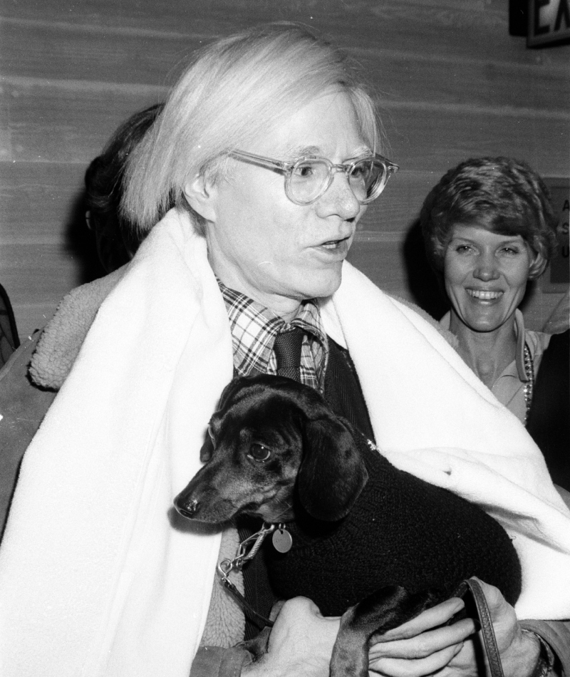 Andy Warhol at McDonald's Charity Night | Getty Images Photo by Tim Boxer