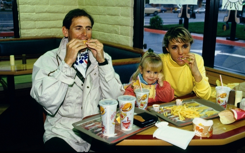 Rominger and Family Lunch at McDonald's | Getty Images Photo by Sobli/RDB/ullstein bild Dtl. 