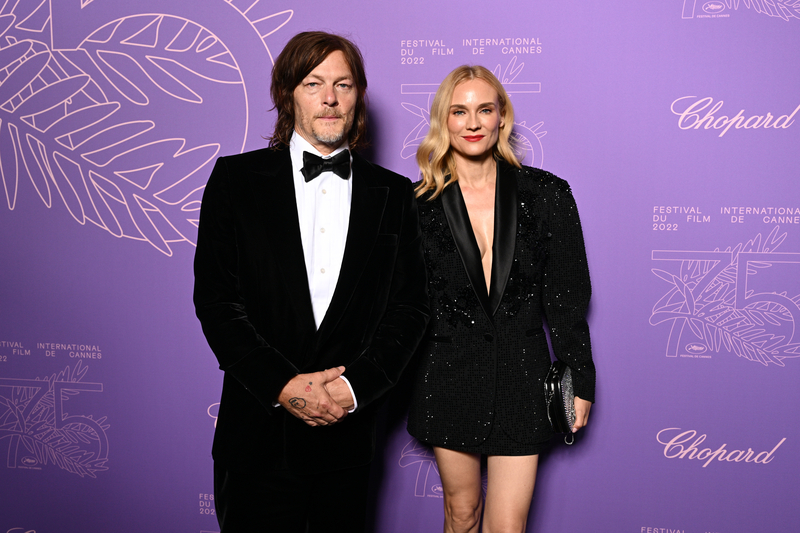 Diane Kruger & Norman Reedus | Getty Images Photo by Stephane Cardinale - Corbis