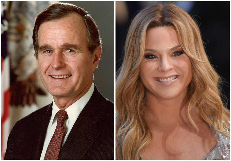 Jenna Bush-Hager: Granddaughter of George H.W. Bush | Getty Images Photo by Hulton Archive & Alamy Stock Photo by Efren Landaos/SOPA Images via ZUMA Press Wire