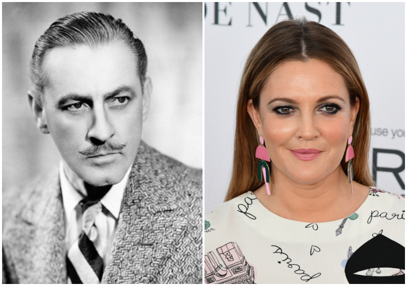Drew Barrymore: Granddaughter of John Barrymore | Getty Images Photo by Warner Bros./Archive Photos & Shutterstock