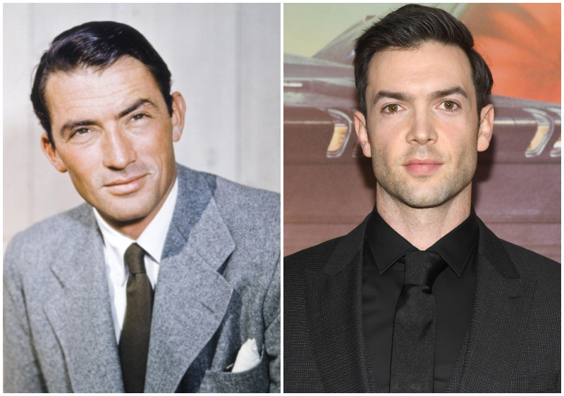 Ethan Peck: Grandson of Gregory Peck | Getty Images Photo by Archive Photos & Alamy Stock Photo by Anthony Behar/Sipa USA