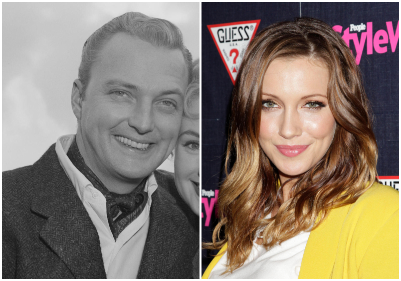Katie Cassidy: Granddaughter of Jack Cassidy | Getty Images Photo by Keystone/Hulton Archive & Alamy Stock Photo by Francis Specker