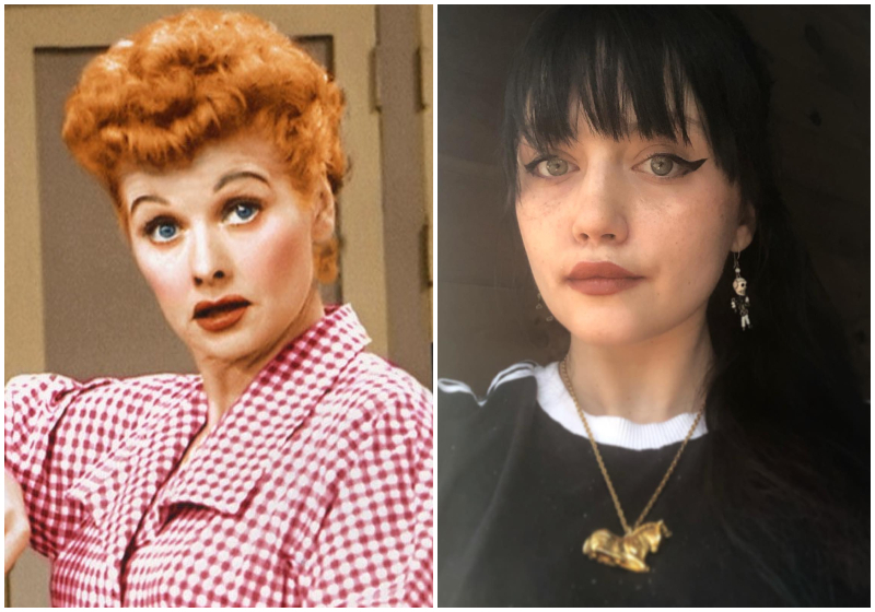 Desiree Anzalone: Granddaughter of Lucille Ball | Alamy Stock Photo by Courtesy Everett Collection Inc & Instagram/@desidoodah