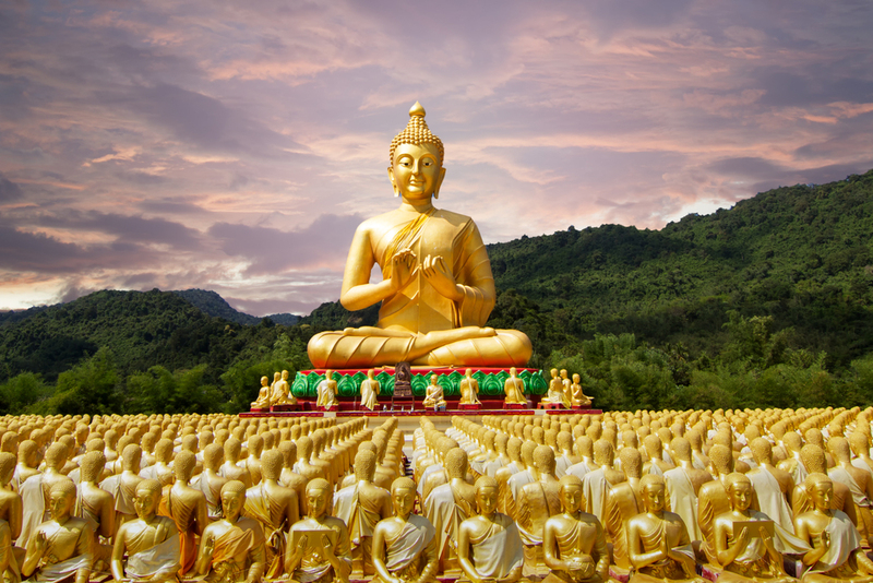Buddhism Is the Main Religion | Shutterstock Photo by Love Silhouette