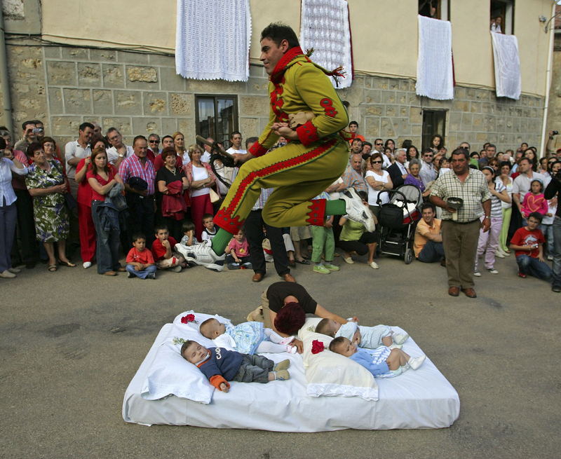 Baby Jumping Fiesta – Spain | Getty Images Photo by Denis Doyle/Stringer