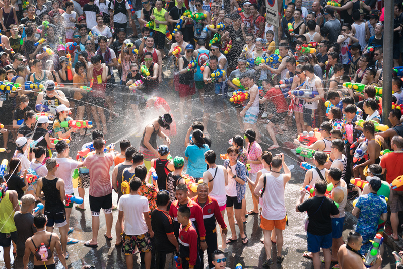Songkran Water Festival – Thailand | Shutterstock Photo by Mr. James Kelley