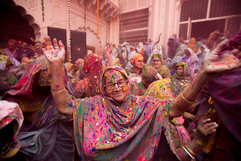 Holi Color Festival – India | Shutterstock photo by IndianFaces