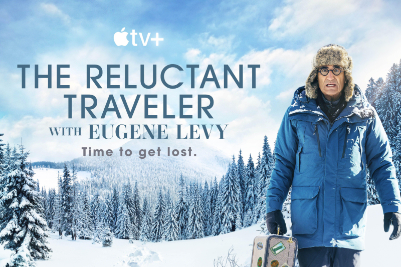 The Reluctant Traveler With Eugene Levy | Alamy Stock Photo by TCD/Prod.DB/Apple TV+ - Apple Studios - Twof