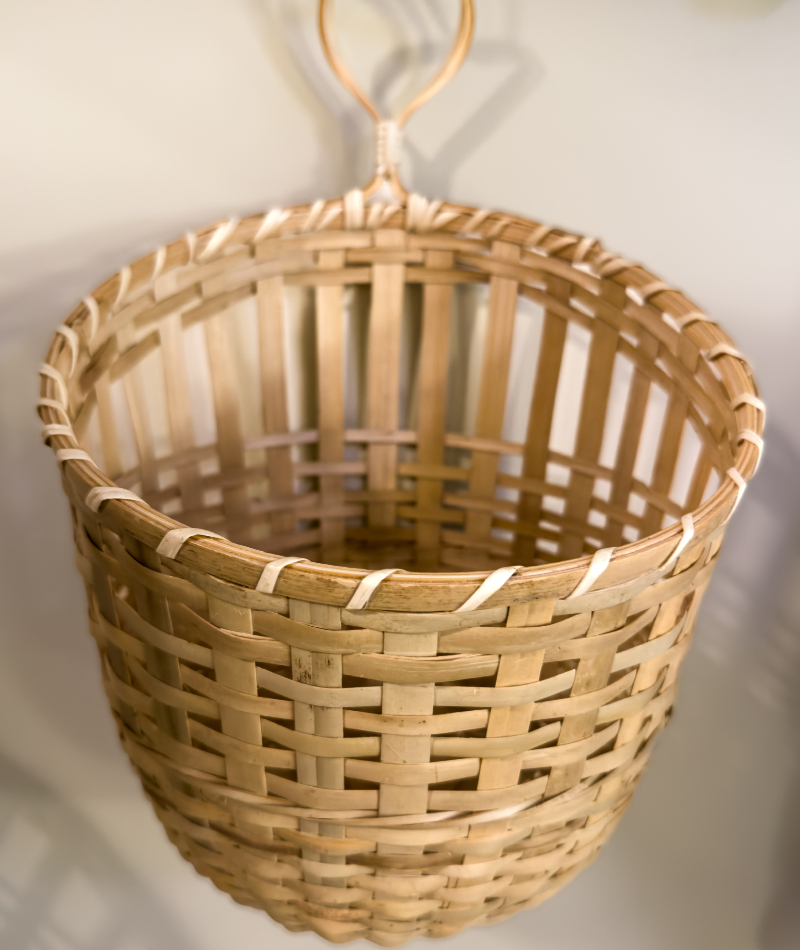 Turn Rattan Baskets into Wall Pockets | Shutterstock Photo by Gozde Ay