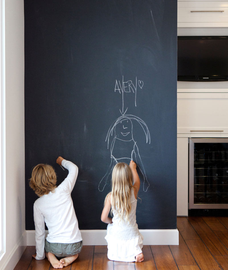 Paint a Chalkboard Wall | Alamy Stock Photo by Trina Roberts/weestock