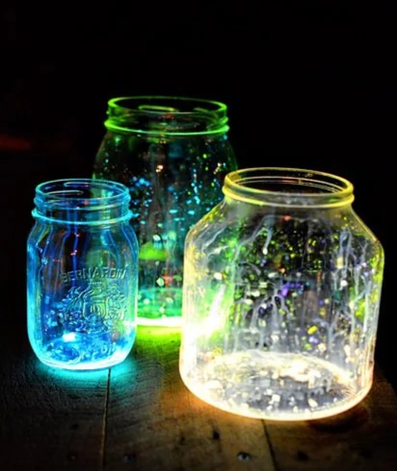 Make Nightlights from Glowing Mason Jars | Reddit.com/icametodropbombs