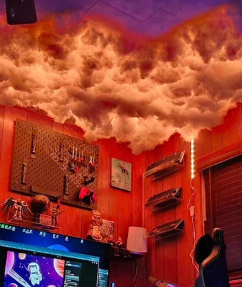 Light Your Kid’s Room with a Glowing Cloud | Reddit.com/River_of_Sparta87