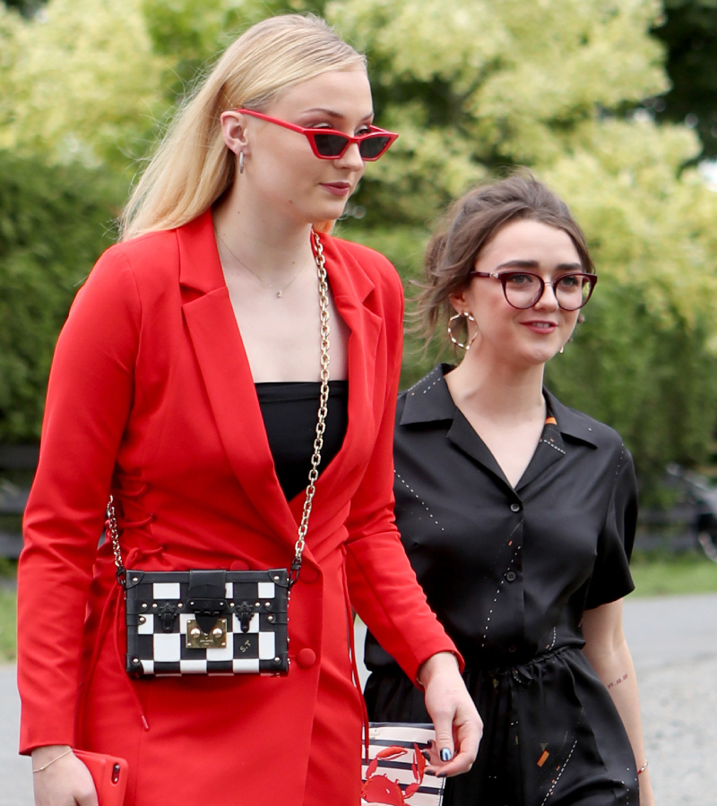 Sophie Turner & Maisie Williams | Getty Images Photo by Jane Barlow/PA Images 