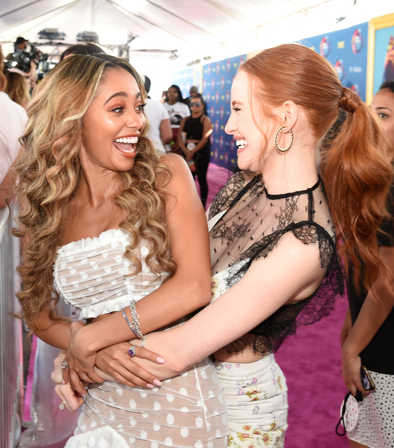 Madelaine Petsch & Vanessa Morgan | Getty Images Photo by Kevin Mazur