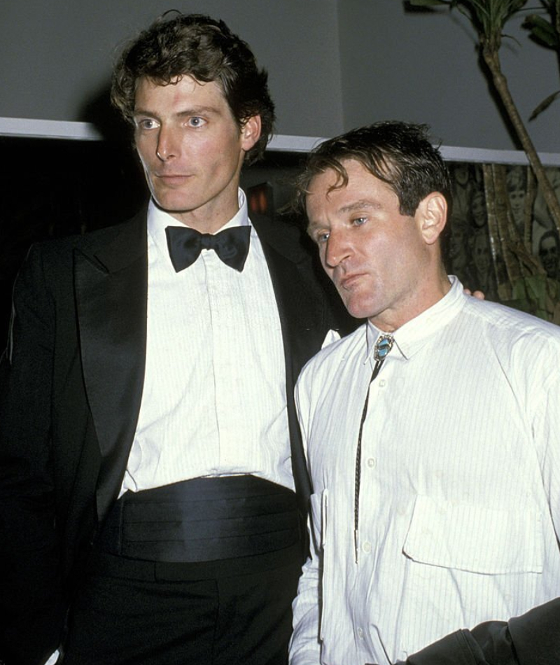 Robin Williams & Christopher Reeve | Getty Images Photo by Ron Galella Collection