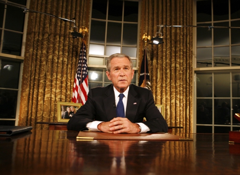 4. George W. Bush (Nr. 43) – IQ 138,5 | Getty Images Photo by Aude Guerrucci-Pool