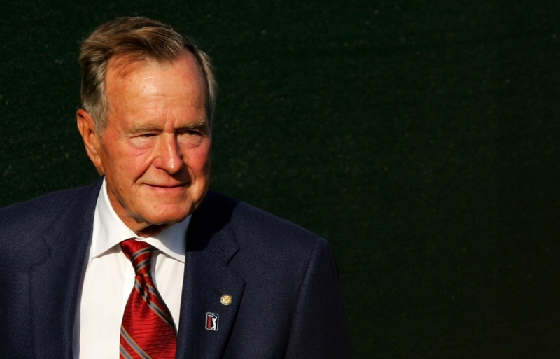 16. George H.W. Bush (Nr. 41) – IQ 143 | Getty Images Photo by Streeter Lecka