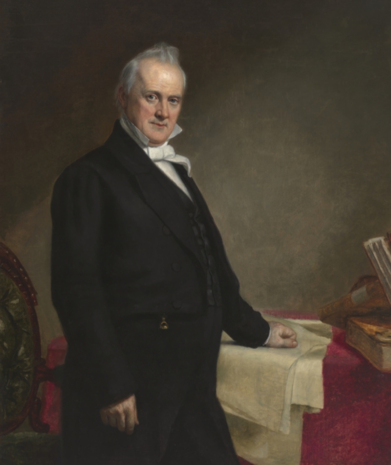 7. James Buchanan (Nr. 15) – IQ 139,6 | Getty Images Photo by Heritage Art/Heritage Images