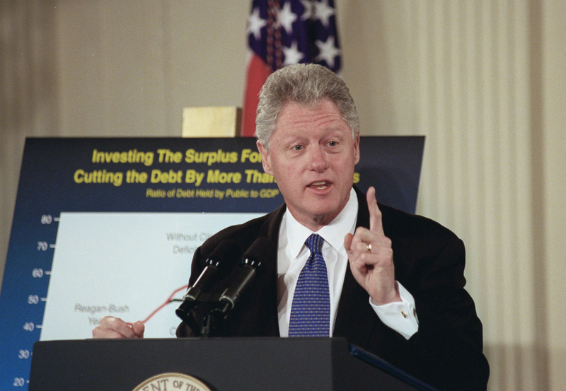 39. Bill Clinton (Nr. 42) – IQ 159 | Getty Images Photo by Douglas Graham