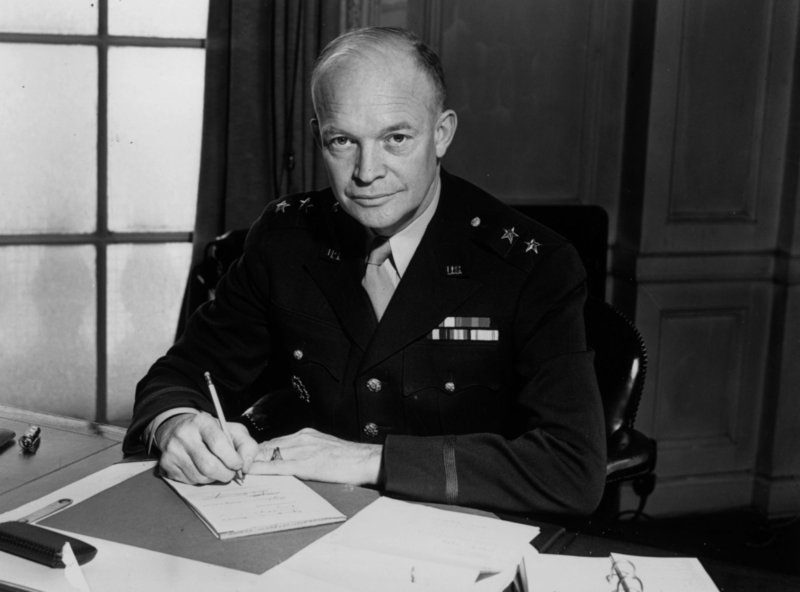 21. Dwight Eisenhower (Nr. 34) – IQ 145,1 | Getty Images Photo by M. McNeill