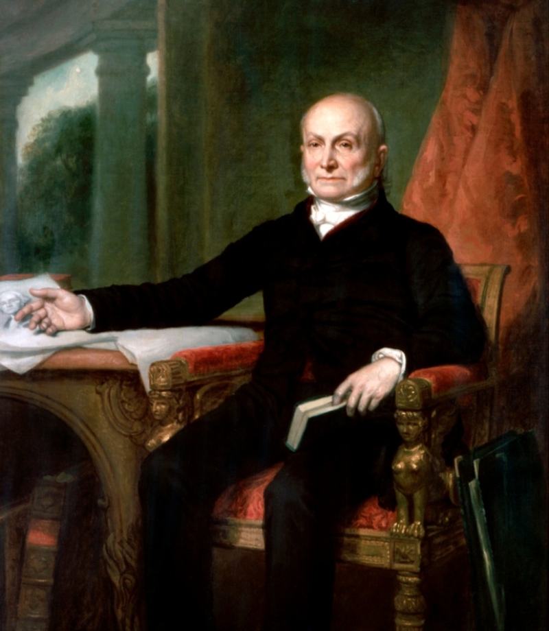 42. John Quincy Adams (Nr. 6) – IQ 175 | Getty Images Photo by GraphicaArtis